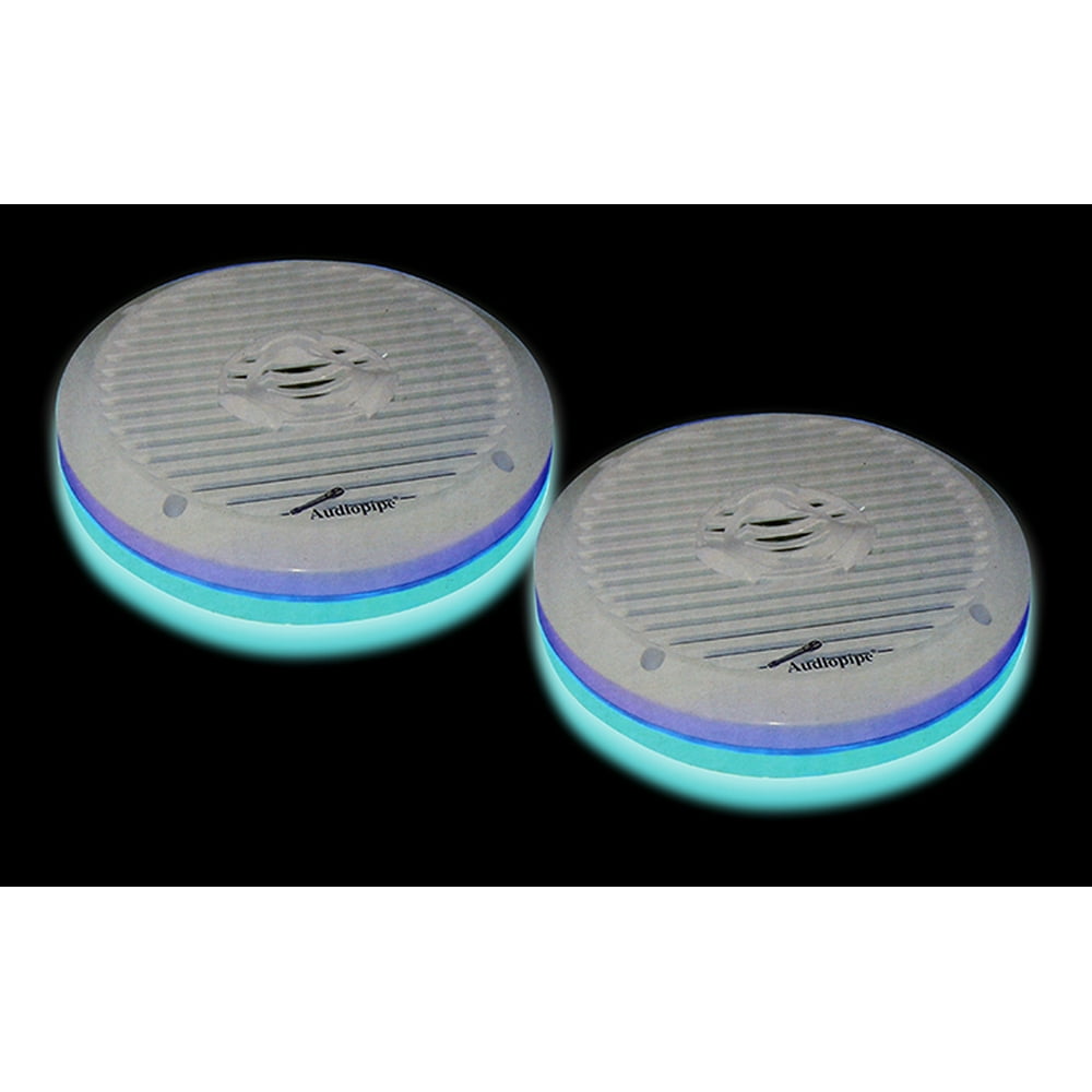 Audiopipe 6.5" LED Marine speaker ring (pair)