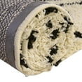 thumbnail image 6 of Unique Loom Trellis Shag Collection Area Rug - Ruth (5' 3" x 8' Rectangle White and Black/Ivory), 6 of 10
