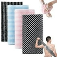 thumbnail image 2 of Exfoliating Shower Towel, Back and Body Exfoliator Towel, Scrub Cloth, Bath Towel, Portable Bath Towel, Travel and Quick Drying, 2 of 7
