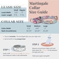thumbnail image 3 of Lucky Love Dog Martingale Collar, Blue Color No Slip Collars for Small Dogs, Tropical Fish Pattern Martingale Dog Collar, Great for Whippets, Greyhounds, and More (Mackey, Small), 3 of 7