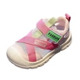 thumbnail image 2 of Kureaily Girls Sandals For Everyday Casual And Outdoor Beach Activities Durable Closed Toe Design For Ages 3 13 Comfortable Summer Footwear For Little Girls/ Size 12,5.5-6 Years(Pink), 2 of 5