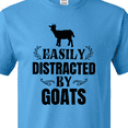 thumbnail image 4 of Inktastic Easily Distracted by Goats T-Shirt, 4 of 5