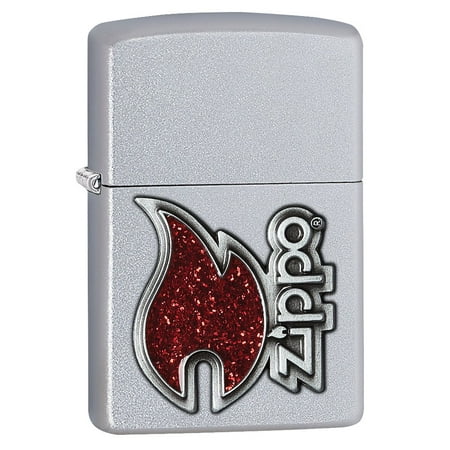 Zippo Classic Red Flame Emblem Lighter, 28847