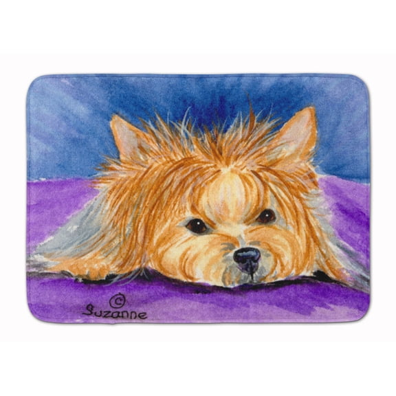 Carolines Treasures Yorkie Floor Mat, 19" x 27", Multicolor