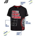 thumbnail image 6 of Pro Athlete Boys Athletic Shirts - Soft Cotton Blend Active Performance Short Sleeve Graphic Tees, 6 of 7