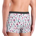 thumbnail image 3 of Uemuo Tulips Flowers Pattern Men's Boxer Briefs,Trunk Anti-Chafing,Comfortable, Durable, and Stylish Underwear-Medium, 3 of 9