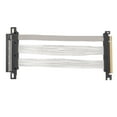 thumbnail image 2 of PCIE 5.0 X16 Riser Cable, Gen 5 GPU Extension Cable, 128GBs Speed, Compatible with PCIE 4.0 and WRX80 90E, RTX4090 5090, RX8900, RX7900XTX, 2 of 7