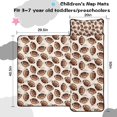 thumbnail image 5 of Brown Footballs on Beige Pattern Toddler Nap Mats for Kids Preschool,Sleeping Mat Bag or Kids,Toddler Sleeping Bag,Toddler Nap Mat or Daycare, 5 of 6