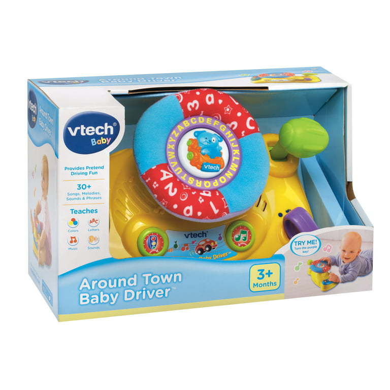VTech Around Town Baby Driver Learning Toy Ages 3mos +