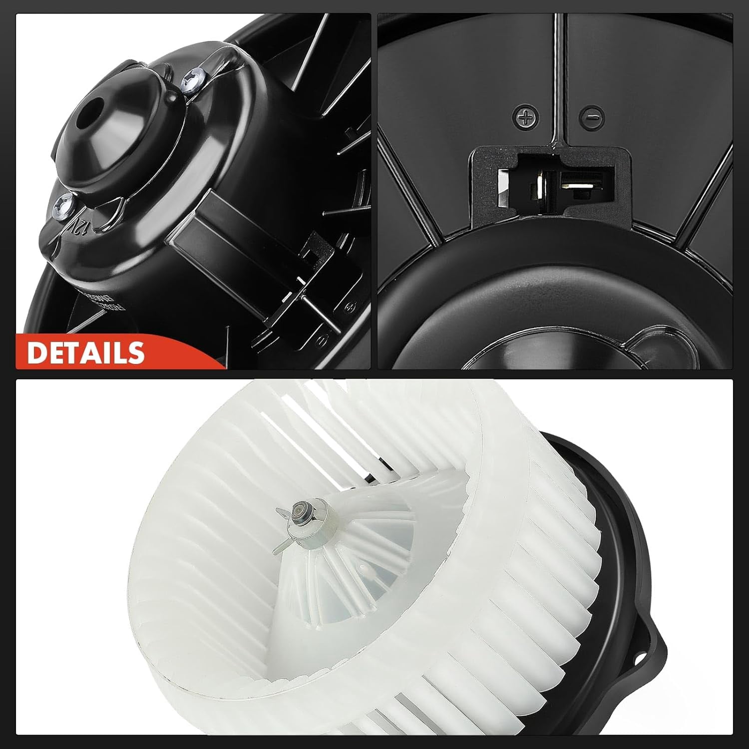 A-Premium Heater Blower Motor with Fan Cage Replacement for Toyota Tacoma 1995-2004 Toyota Echo 2000-2005