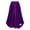 Purple, variant on iiniim Girls Latin Dance Skirt Ballet Tutu Dress Chiffon Flared Skater Dancewear 3-12 Black 3-4