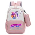 thumbnail image 1 of Two Piece Set with Backpack, School Backpack Unisex Shoulder Bag for School Travel, Durable Pencil Case Included, Functional Set for Students and Daily Use, 1 of 3