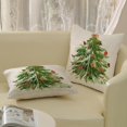 thumbnail image 4 of Juego de 2 fundas de almohada decorativas AGAYNA de 40 x 40 cm, color verde salvia, 4 of 7