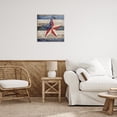 thumbnail image 2 of Stupell Industries Patriotic Star & Phrase Quotes and Sayings Painting Wrapped Canvas Canvas Art Print Wall Art, 24 x 24, 2 of 7
