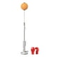 thumbnail image 4 of Saco de boxeo shamjiam con soporte pelota de boxeo de velocidad altura ajustable color naranja, 4 of 7