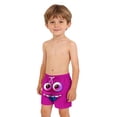 thumbnail image 4 of Xuhomer Summer Swim Trunks for Boys Teens Funny Emoji Print Drawstring Elastic Waist Beach Shorts Casual Loose Vacation Bathing Suit 6-15T, 4 of 7