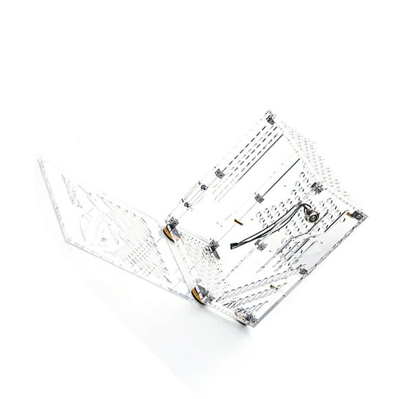 Compact PC Case, Portable Small Computer Case Plexiglass Shell Compact PC Case Desktop PC Case