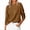 Pink, variant on Sweaters for Women Fall Loose Fit Lightweight Scalloped Long Sleeve Tops, M