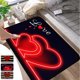 thumbnail image 1 of Fiudx Decoraciones Del Hogar Para Sala De Estar. Alfombra De Felpa Recta Para Sala De Estar Y Dormitorio, Tapetes Antideslizantes Absorbentes Para Baño, Tapetes Para Pies De Cocina, Día De San Valent, 1 of 6