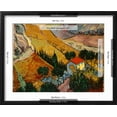 thumbnail image 5 of Art.com Landscape with House and Ploughman, 1889 Giclee Print by Vincent van Gogh, Black Frame Wall Art, 21" x 17", 5 of 5