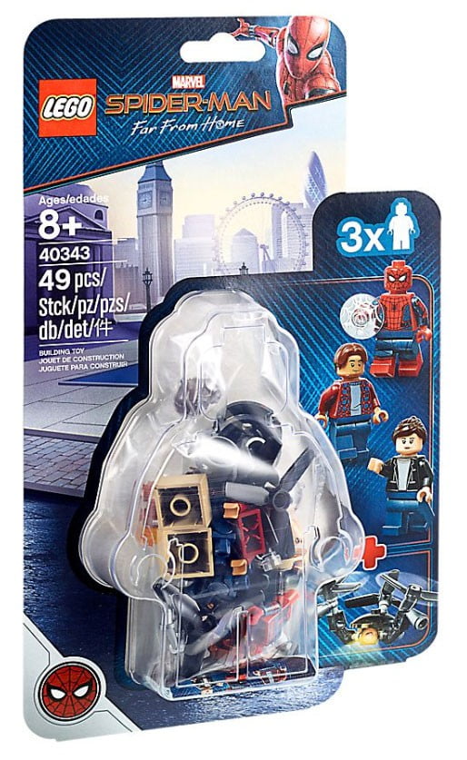 New LEGO 40343 Marvel Spiderman Far From Home Museum Break-In Minifigures BNIB 