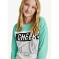 thumbnail image 3 of Justice Girls Long Sleeve Sports Tee, Sizes XS-XLP, 3 of 5