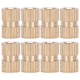 thumbnail image 1 of Insert Nut,100pcs Professional Knurled Copper Knurled Copper Nut Metal Nut Masterfully Created, 1 of 14
