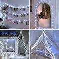 thumbnail image 5 of Gostoto 5-10M 50-100LEDs Copper Wire LED String Lights Waterproof Fairy Lights Remote Timer Control Indoor Outdoor for Patio Garden Christmas Decoration, 5 of 6