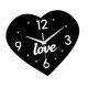 thumbnail image 4 of Reloj de pared, reloj decorativo, decoración del hogar, silencioso, para comedor/interior Negro, 4 of 9