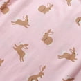 thumbnail image 6 of WIBACKER 2-7T Kids Toddler Girls Cotton Thin Summer Dress Lapel Short Sleeve Dresses With Rabbit Decor, 6 of 7