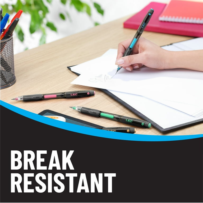 BIC 24 Velocity 1 Break Resistant Lead Mechanical Pencil Kit Same-Day