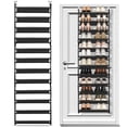 thumbnail image 2 of Ktaxon 12 Layers Over-The-Door Wall-mounted Style Home Shoe Storage Rack Organizer Black, 2 of 13
