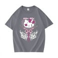thumbnail image 6 of Sanrio New Men's and Women's T-Shirt Short-Sleeved Hello Kitty Cartoon Spring and Summer Casual Printed Cotton T-Shirt Gift, 6 of 21