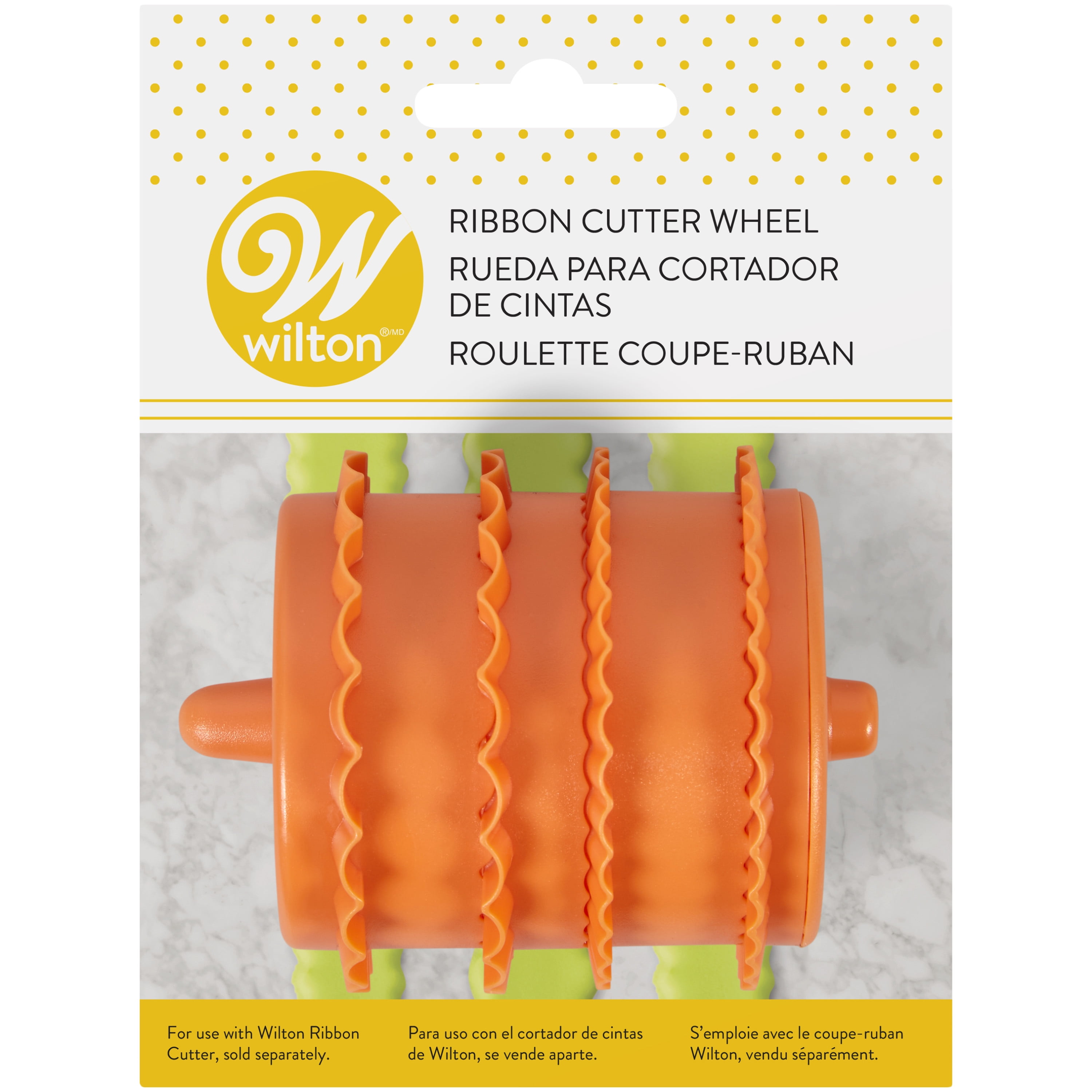 Wilton Fondant Ribbon Cutter with Interchangeable Handle