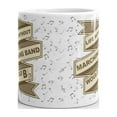 thumbnail image 3 of Life Without Marching Band Would B Flat Coffee Tea Ceramic Mug Office Work Cup Gift 15 oz, 3 of 3