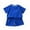 Blue, variant on lmcalzta Toddler Kids Girls Boys Clothes 2-10 Years Athletic Sets Short Sleeve T-Shirt and Shorts