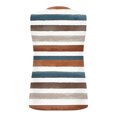 thumbnail image 6 of Ashirexll Tank Tops for Women, Womens Casual Tops, Fashion Casual Striped Round Neck Sleeveless Summer Tank Shirts, 6 of 7