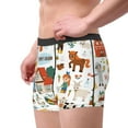 thumbnail image 4 of Kll Funny Farmers Men'S Cotton Boxer Briefs Underwear-Xx-Large, 4 of 9