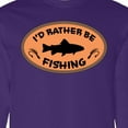 thumbnail image 4 of Inktastic I'd Rather Be Fishing Long Sleeve T-Shirt, 4 of 5