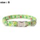 thumbnail image 2 of Collares para perros para niña, estampado bonito de margaritas y flores, cuello para perros con estampado de bandera americana, 2 of 5