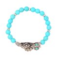 thumbnail image 2 of Joyas de Colgante de Búho Turquesa para hombres y mujeres Sunnimix Pulsera de cuentas de piedras preciosas, 2 of 8