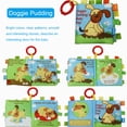 thumbnail image 4 of Libros de tela para bebés con diseño de dibujos animados Libros lavables para bebés de 0 a 3 años Juguetes educativos de aprendizaje temprano seitruly WJ4115-03, 4 of 4