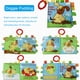 thumbnail image 4 of Libros de tela para bebés con diseño de dibujos animados Libros lavables para bebés de 0 a 3 años Juguetes educativos de aprendizaje temprano Vogacara WJ4115-03, 4 of 4