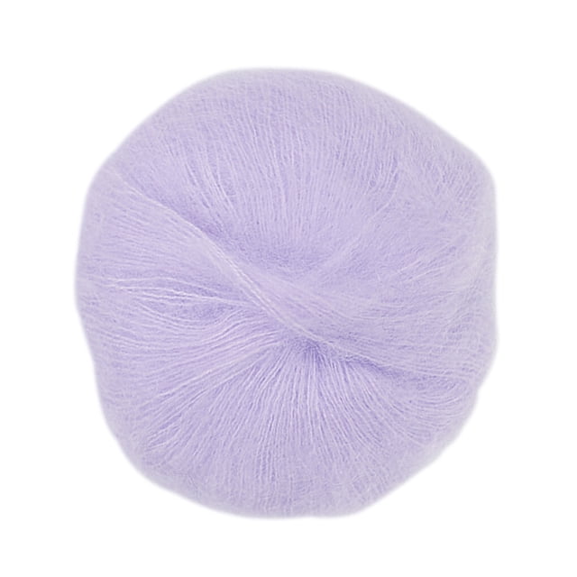 Bearachild Hilo para Tejer Ganchillo Hogar DIY Manualidades Hilo para Tejer Ganchillo Tela de costura y artesanía Lavanda
