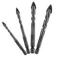 thumbnail image 6 of 5pcs Hex Drill Bit Set For Concrete Porcelain Tile Glass Metal Professional Multifunction Drill Bits Kit Tools Carbide Drills, 6 of 6