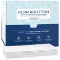 thumbnail image 1 of Toallas faciales desechables de algodón Dermacotton 100% biodegradables, 1 of 8