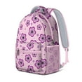thumbnail image 2 of Boho Bloom Print School Bag - Stylish Waterproof Backpack with Padded Straps, 2 of 6