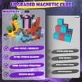 thumbnail image 3 of Bloques de construcción magnéticos BrightBlox 120 piezas, juguete STEM, 3 of 8