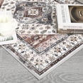 thumbnail image 5 of Huisuilinss Washable Area Rug,Large Soft Rugs for Living Room Vintage Rug Area Rugs for Bedroom Dining Room Non-Slip No-Shedding Stain Resistant Under Table Rug for Bedroom Living Room Dining Room, 5 of 9