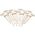 thumbnail image 1 of 30 piezas Mini martillo de madera mazo juguete para golpear pequeños mazos de madera para corazón de chocolate rompible, 1 of 6
